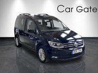 Begagnad VW Caddy 150 HK (110 kW) 2019 Svart Minibuss