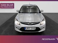 begagnad Hyundai i30 1.6 Automat Värmare Sensorer Välservad 2012, Halvkombi