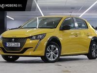 Begagnad Peugeot e-208 Active 100 kW (136 HK) 2022 Gul Halvkombi