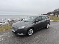 Begagnad Ford Focus Titanium 101 HK (74 kW) 2018 Grå Kombi