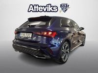 Begagnad Audi A3 Sportback S-Line 150 HK (110 kW) 2024 Blå Halvkombi