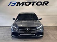 Begagnad Mercedes C63 AMG AMG 476 HK (350 kW) 2017 Mörkgrå Kombi