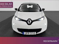 begagnad Renault Zoe R240 22 kWh Intens Batterihyra Kamera Navi 2016, Halvkombi