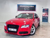 Begagnad Audi A4 160 HK (117 kW) 2009 Röd Sedan