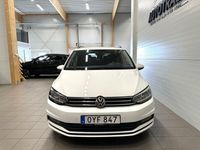 begagnad VW Touran 1.2TSI Family 7-sits Pluspaket/Värmare/Dra