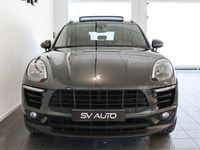 begagnad Porsche Macan S PDK Sport Chrono Pano Sportavgas P-Värmare