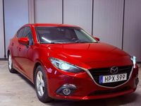 Begagnad Mazda 3 Inclusive 150 HK (110 kW) 2015 Röd