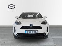 Begagnad Toyota Yaris 2023 Vit Halvkombi