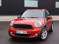 Begagnad Mini One Countryman Pepper 98 HK (72 kW) 2013 Röd SUV