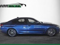 Begagnad BMW 530 M Sport 292 HK (214 kW) 2023 Blå met Sedan