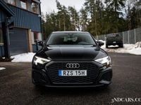 Begagnad Audi A3 S-Line 150 HK (110 kW) 2021 Svart