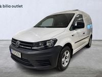 Begagnad VW Caddy 102 HK (75 kW) 2017 Vit Minibuss