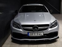 Begagnad Mercedes C63S AMG AMG 510 HK (375 kW) 2017 Svart Sportkupé
