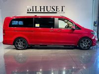 Begagnad Mercedes V220 163 HK (119 kW) 2022 Röd Minibuss