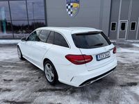 Begagnad Mercedes C220 AMG line 170 HK (125 kW) 2015 Vit