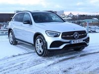 Begagnad Mercedes GLC300 AMG line 245 HK (180 kW) 2019 Silver SUV