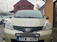 Begagnad Nissan Note 88 HK (64 kW) 2009 Gul Halvkombi