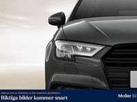 Begagnad Audi A3 S-Line 150 HK (110 kW) 2019 Daytonagrå pärleffekt Sedan