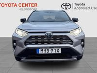 Begagnad Toyota RAV4 Hybrid Style 224 HK (164 kW) 2019 Grå SUV