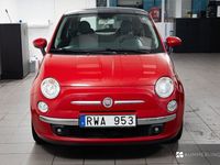 begagnad Fiat 500 1.2 8V Lounge Glastak