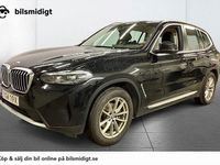 Begagnad BMW X3 190 HK (139 kW) 2021 Svart SUV