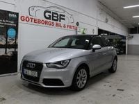 Begagnad Audi A1 Sportback Sport 86 HK (63 kW) 2013 Silver Halvkombi