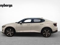Begagnad Polestar 2 Standard Range Single Motor 200 kW (272 HK) 2021 Vit Halvkombi