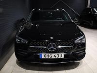 Begagnad Mercedes CLA250e Shooting Brake AMG 160 HK (117 kW) 2020 Svart Kombi