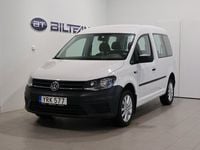 Begagnad VW Caddy Life 85 HK (62 kW) 2017 Vit Minibuss