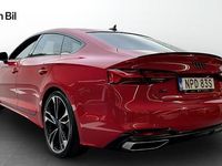 Begagnad Audi A5 Sportback Competition 265 HK (194 kW) 2021 Röd Halvkombi