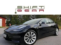 Begagnad Tesla Model 3 Long Range AWD 339 kW (462 HK) 2019 Solid svart | svart premium Sedan