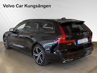 Begagnad Volvo V60 R-Design 344 HK (253 kW) 2019 Svart Kombi