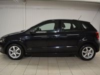Begagnad VW Polo 86 HK (63 kW) 2011 Svart Halvkombi