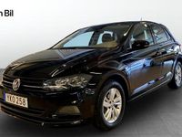 Begagnad VW Polo Comfortline 95 HK (69 kW) 2018 Svart Halvkombi