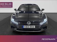 begagnad VW Arteon TDI 4M R-Line Värmare Kamera Drag 2018, Sedan