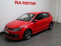 Begagnad VW Polo R-line 90 HK (66 kW) 2017 Röd Halvkombi