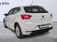 Begagnad Seat Ibiza Style 95 HK (69 kW) 2021 Vit Halvkombi