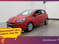 Begagnad Opel Corsa Enjoy 90 HK (66 kW) 2017 Röd Halvkombi