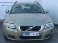 Begagnad Volvo V50 Kinetic 146 HK (107 kW) 2008 Grön Kombi