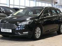 Begagnad Ford Focus Titanium 125 HK (91 kW) 2016 Svart Kombi