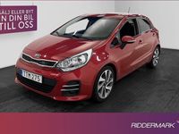 begagnad Kia Rio 1.2 CVVT Advance Kamera Navi Rattvärm Välservad 2015, Halvkombi