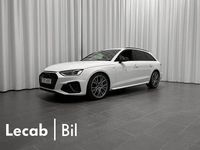 Begagnad Audi A4 S-Line 204 HK (150 kW) 2021 Glaciärvit metallic Kombi
