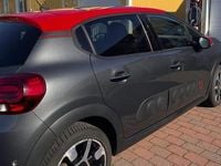 Begagnad Citroën C3 PureTech 82 HK (60 kW) 2016 Grå/röd
