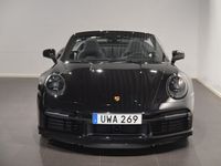 Begagnad Porsche 911 Turbo S Cabriolet 650 HK (478 kW) 2024 Svart Cab