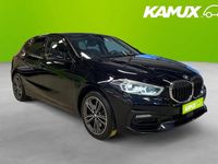 Begagnad BMW 120 Sport Line 178 HK (130 kW) 2022 Svart Halvkombi