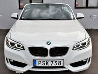 begagnad BMW 220 i Convertible Steptronic Advantage Euro 6