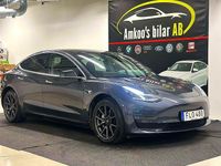 Begagnad Tesla Model 3 Long Range AWD 339 kW (462 HK) 2019 Grå Sedan