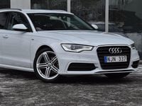 Begagnad Audi A6 S-Line 177 HK (130 kW) 2013 Vit Kombi
