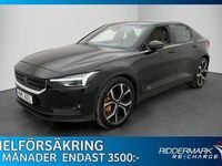 Begagnad Polestar 2 Performance 350 kW (476 HK) 2020 Svart Halvkombi