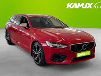 Begagnad Volvo V90 R-Design 150 HK (110 kW) 2019 Röd Kombi